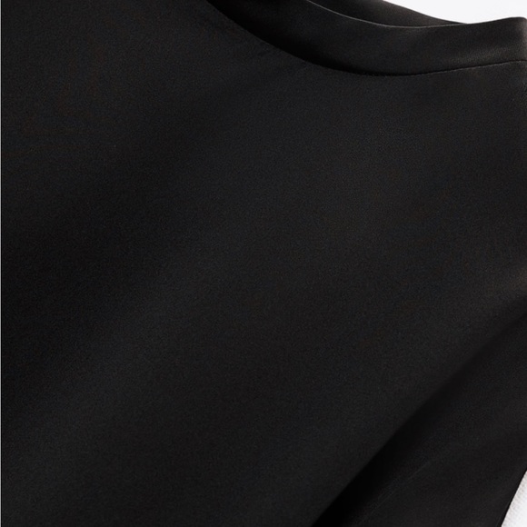 Zara Satin Tee🌻🌻🌻 - Picture 7 of 12